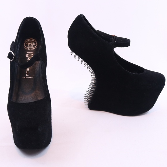 Jeffrey Campbell Shoes - Jeffrey Campbell Night Nail Platform Wedges